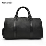 Spacious Durable and Convertible Multipurpose Leather Duffle Bag