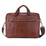 Urban Sophisticate - Men’s Genuine Leather Laptop Messenger Bag