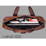 Urban Sophisticate - Men’s Genuine Leather Laptop Messenger Bag