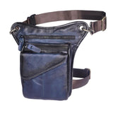 Comfortable and Spacious Leather Waist Bag for Men