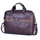 Urban Sophisticate - Men’s Genuine Leather Laptop Messenger Bag