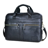 Urban Sophisticate - Men’s Genuine Leather Laptop Messenger Bag