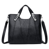 Luxury Leather Women’s Shoulder Messenger Bag - Designer Crossbody Elegance