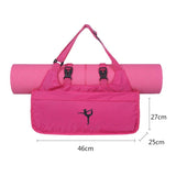 All-in-One Waterproof Fitness Yoga Bag - The Perfect Gym Companion for Women