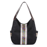 Trendy Multifunction Canvas Shoulder Bag - Spacious and Stylish for the Modern Woman