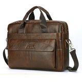 Urban Sophisticate - Men’s Genuine Leather Laptop Messenger Bag