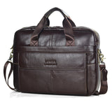 Urban Sophisticate - Men’s Genuine Leather Laptop Messenger Bag