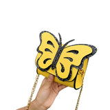 Charming Butterfly Crossbody Bag for Kids - Splash-Proof and Stylish