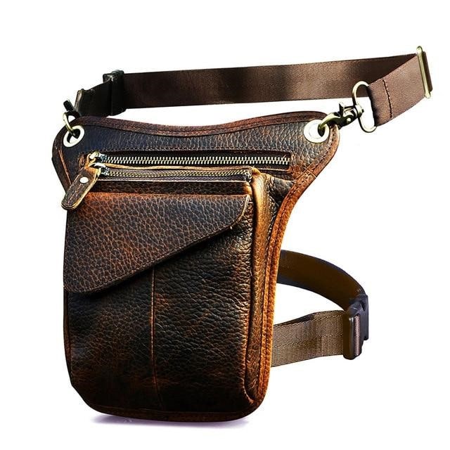 Urban Voyager - Original Leather Men’s Casual Messenger Bag