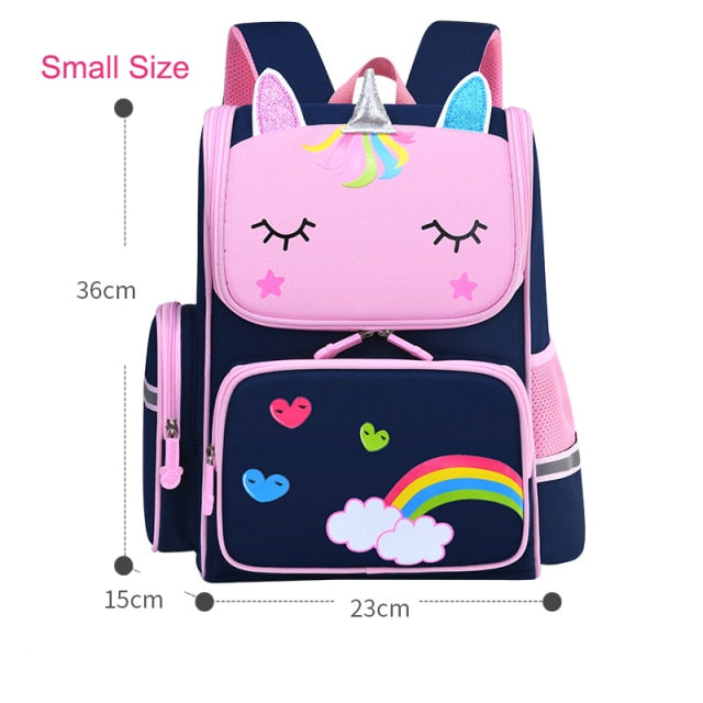 Rainbow Delight - Girls’ School Backpack