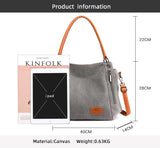 Fashionable Canvas Tote Style Bag for Women