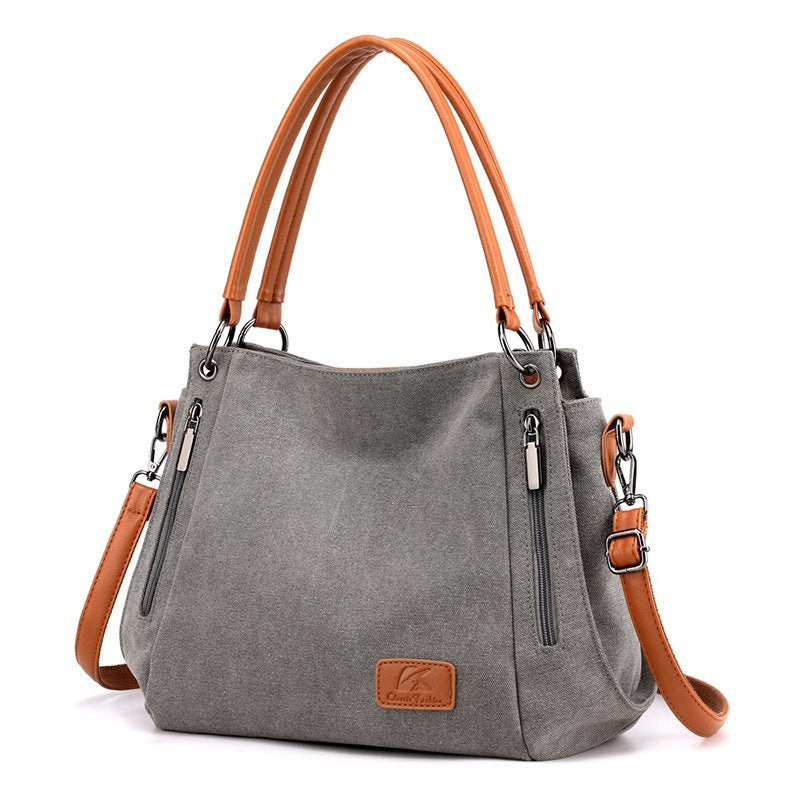 Elegant Designer Canvas Crossbody Bag - A Statement of Luxury for Women