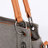 Elegant Designer Canvas Crossbody Bag - A Statement of Luxury for Women