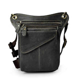 Comfortable and Spacious Leather Waist Bag for Men